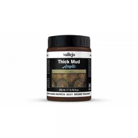26811 Diorama Effects - Brown Thick Mud
