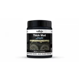 26812 Diorama Effects - Black Thick Mud