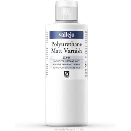 27651 Polyurethane Varnish - Matt Varnish 200 ml.