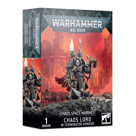 Chaos Space Marines Terminator Lord / Sorcerer Lord in Terminator Armour