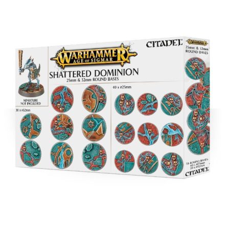 Shattered Dominion 25 & 32mm Round Bases