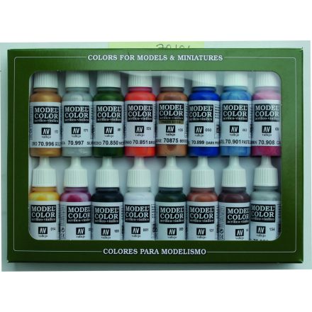 70101 Model Color - Folkstone Basics Paint set