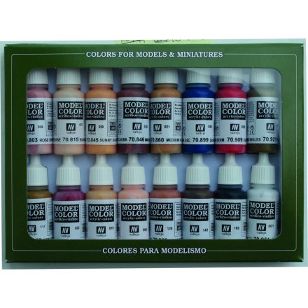 70125 Model Color - Face & Skin Tones Paint set