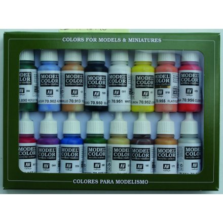 70140 Model Color - Basic Colors Usa Paint set