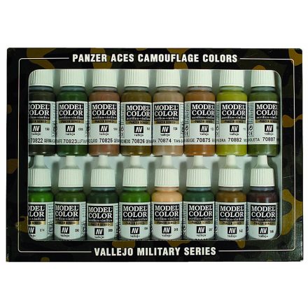 70179 Panzer Aces - Panzer Aces Camouflage Paint set