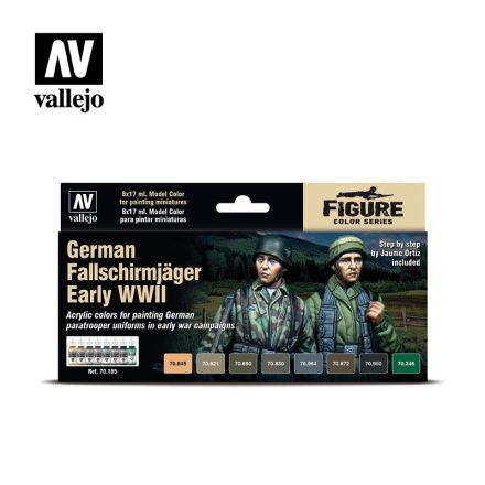 70185 Model Color - German Fallschirmjäger Early WWII Paint set