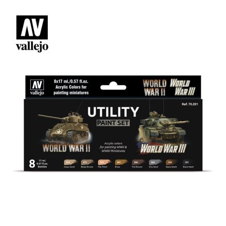 70201 Model Color - Utility Paint Set WWII & WWIII