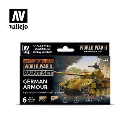 70205 Model Color - WWII German Armour Paint set