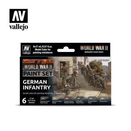 70206 Model Color - WWII German Infantry Paint set