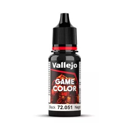 Game Color - Black 18 ml