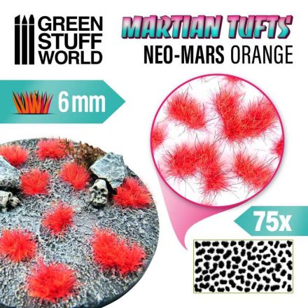 10678 Martian Fluor Tufts - NEO-MARS ORANGE