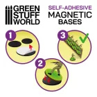 10848 Square Magnetic Sheet SELF-ADHESIVE - 20x20mm