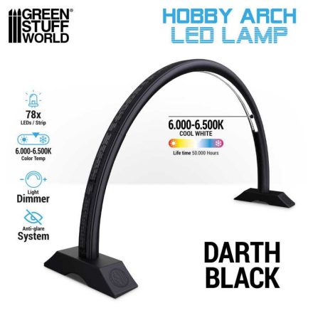 11060 Hobby Arch LED Lamp - Darth Black