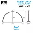 11060 Hobby Arch LED Lamp - Darth Black