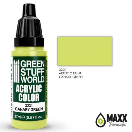 3231 Acrylic Color CANARY GREEN