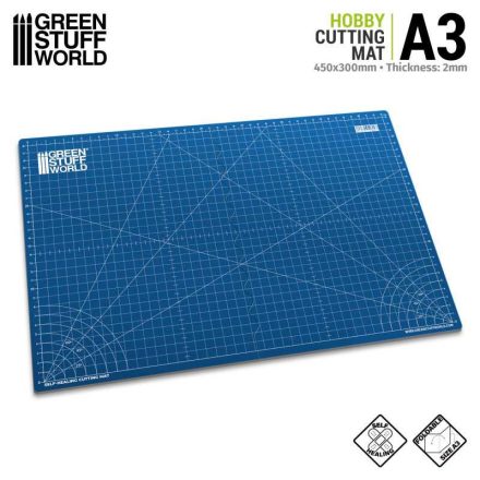 3244 BLUE Cutting Mat A3