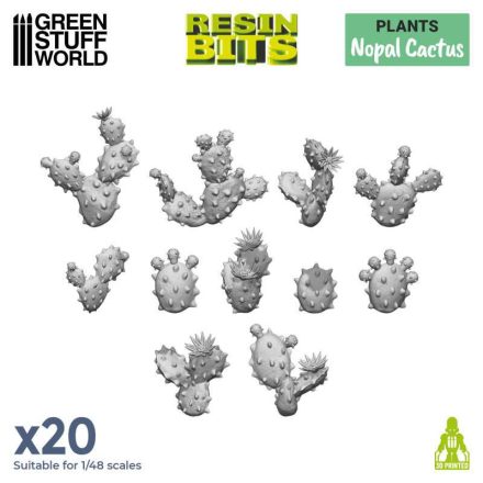 11612 3D printed set - Nopal Cactus