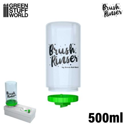 11884 Brush Rinser bottle 500ml - Green