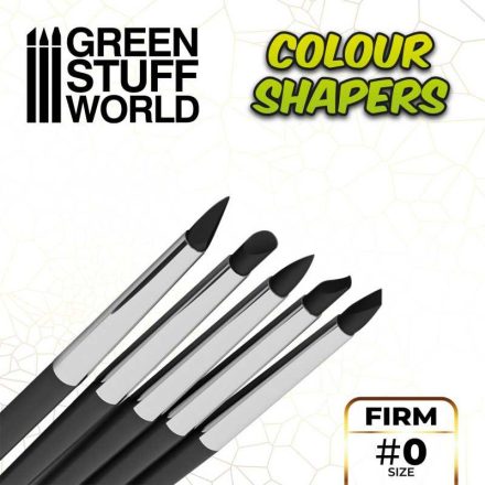 1023 Colour Shapers Brushes SIZE 0 - BLACK FIRM