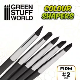 1024 Colour Shapers Brushes SIZE 2 - BLACK FIRM