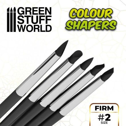 1024 Colour Shapers Brushes SIZE 2 - BLACK FIRM