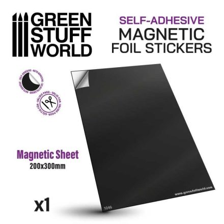 1046 Magnetic Sheet - Self Adhesive