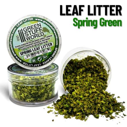 1263 Leaf Litter - Spring Green