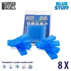 9016 Blue Stuff Mold 8 bars