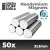 9053 Neodymium Magnets 3x2mm - 50 units  (N35)