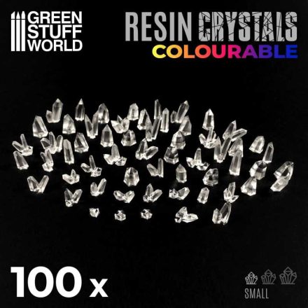 1677 CLEAR Resin Crystals - Small