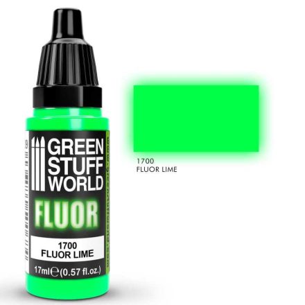 1700 Fluor Paint LIME