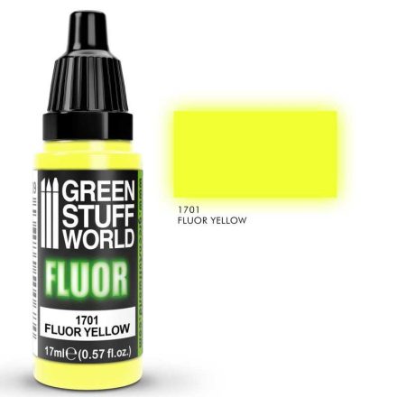 1701 Fluor Paint YELLOW