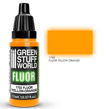 1702 Fluor Paint YELLOW-ORANGE