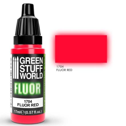 1704 Fluor Paint RED