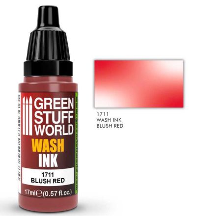 1711 Wash Ink BLUSH RED