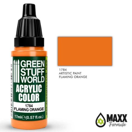 1784 Acrylic Color FLAMING ORANGE