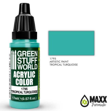 1795 Acrylic Color TROPICAL TURQUOISE