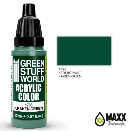 1796 Acrylic Color KRAKEN GREEN