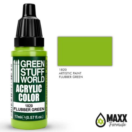 1820 Acrylic Color FLUBBER GREEN