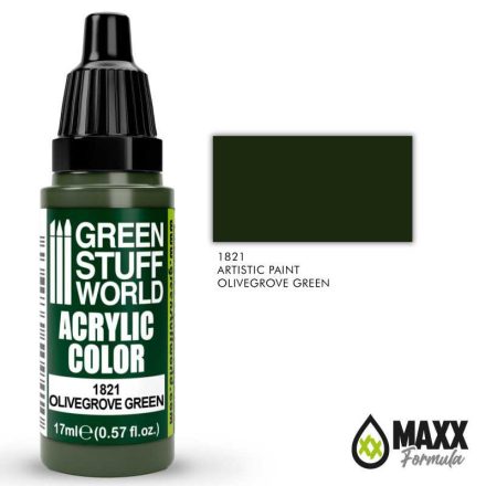 1821 Acrylic Color OLIVEGROVE GREEN