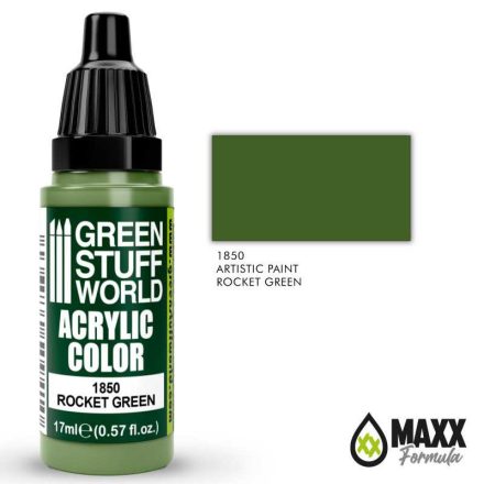 1850 Acrylic Color ROCKET GREEN