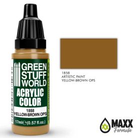 1858 Acrylic Color YELLOW-BROWN OPS