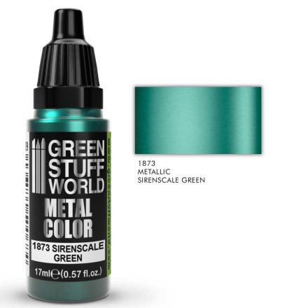 1873 Metallic Paint SIRENSCALE GREEN