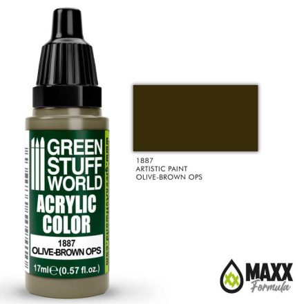 1887 Acrylic Color OLIVE-BROWN OPS