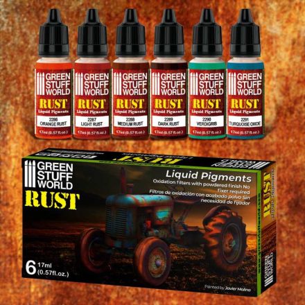 10126 Liquid Pigments Set - Rust