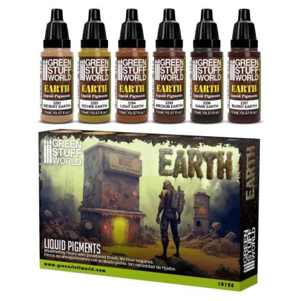 10128 Liquid Pigments Set - Earth