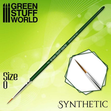 2329 GREEN SERIES Synthetic Brush - Size 0