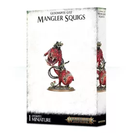Gloomspite Gitz Mangler Squigs / Loonboss on Mangler Squigs