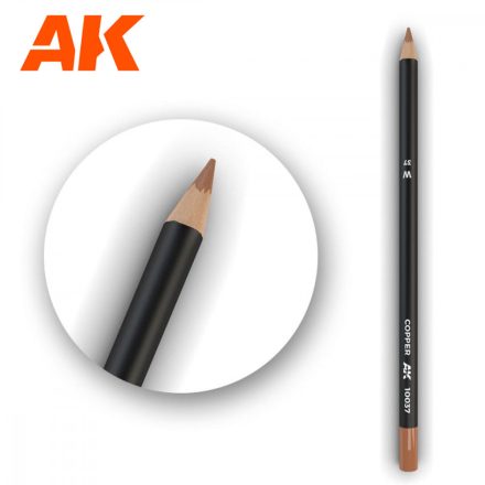 Weathering pencils - Watercolor Pencil Copper 
