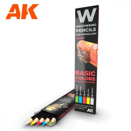 Weathering pencils - WATERCOLOR PENCIL SET BASICS